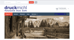 Desktop Screenshot of druckmichl.de